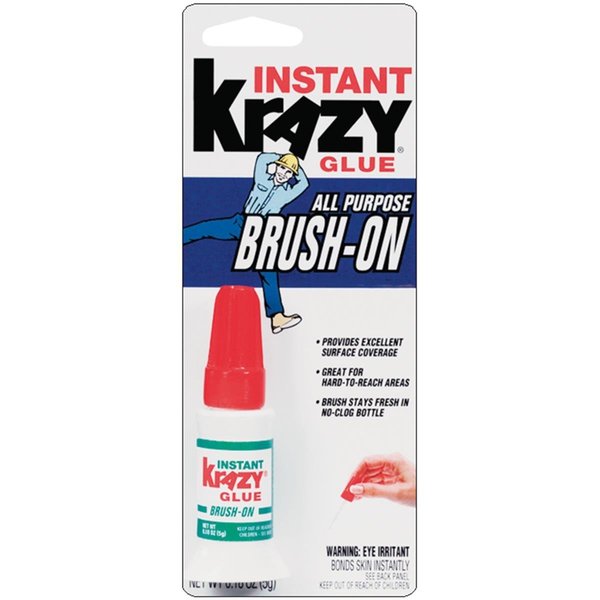 Elmers KG92548R Instant Krazy Glue All Purpose BrushOn 1149681